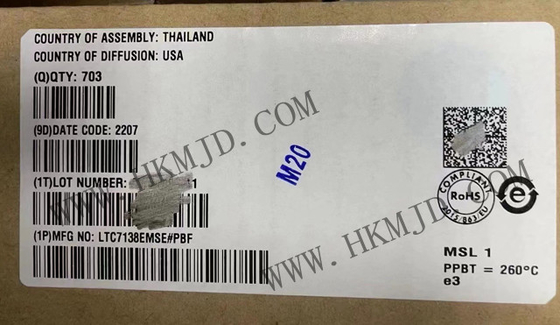 LTC7138EMSE 400mA Buck Switching Regulator IC MSOP16