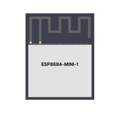 Modulo di comunicazione wireless ESP8684-MINI-1-H4 Moduli multiprotocolli a singolo nucleo 2,4 GHz 20 dBm