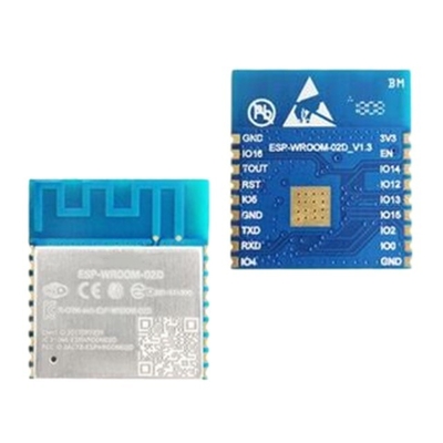Modulo di comunicazione wireless ESP-WROOM-02D-N2 WiFi 802.11b/g/n 16Mbits SPI Flash Moduli