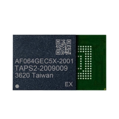 Chip di memoria IC AF064GEC5X-2001EX Non volatile eMMC FLASH NAND Chip di memoria