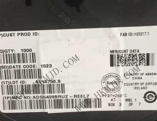 Chip di circuito integrato ADG5409BRUZ 14Ohm Multiplexers a 4 canali TSSOP16