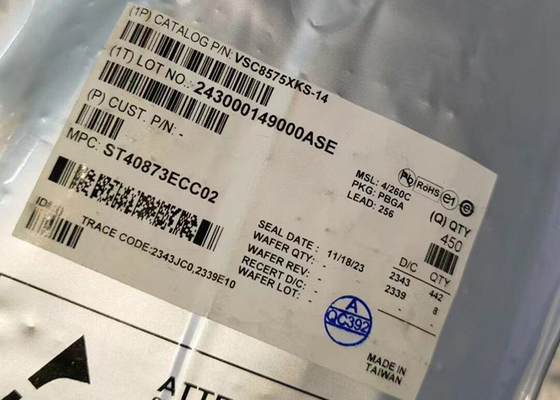 IC Ethernet VSC8575XKS-14 Trasmettitori Ethernet seriali a due fili BGA-256 Telecom IC