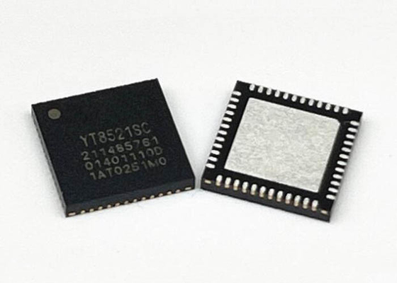 Ethernet IC YT8521SC-CA Trasmettitore Ethernet Gigabit a singola porta di livello di consumo