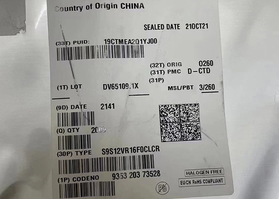 Microcontrollore MCU S9S12VR16F0CLCR 25MHz S12VR Microcontrollore a segnale misto 32-LQFP