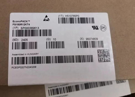 Moduli IGBT per l'automotive FS150R12KT4 1.2kV 150A Moduli di silicio IGBT a 6 pacchetti