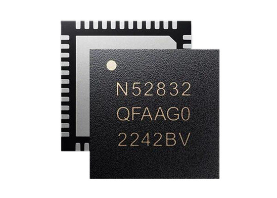 BT IC NRF52832 2.4GHz versatile BT Low Energy 5.4 SoC QFN-48 SoC multiprotocol