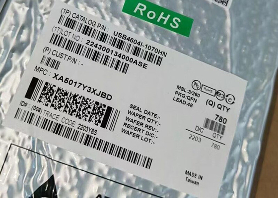 Chip di circuito integrato USB4604I-1070HN USB 2.0 HSIC Controller Hub a 4 porte ad alta velocità
