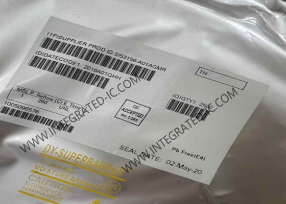 SI53156-A01AGMR Chip di circuito integrato PCIe Clock Buffer 100MHz PCI-Express Fanout Buffer