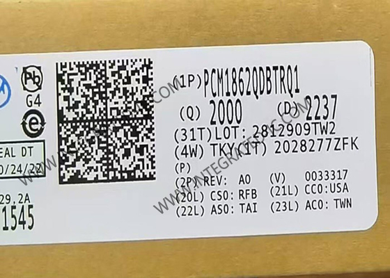 PCM1862QDBTRQ1 Chip di circuito integrato Automotive 2 canali 192 kHz Audio ADC