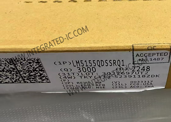 Chip di circuito integrato LM5155QDSSRQ1 Controller di potenziamento non sincrono 2.2MHz