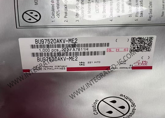 BU97520AKV-ME2 Chip di circuito integrato per autoveicoli Low Duty LCD Segment Drivers VQFP-80