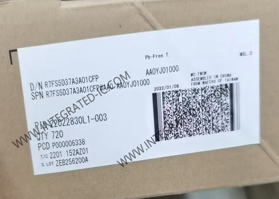 Microcontrollore MCU R7FS5D37A3A01CFP 32 bit Single Core 120MHz 512KB Flash MCU