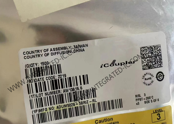 Chip di circuito integrato ADUM5028-5BRIZ Low Emission Isolated DC DC Converter SOIC8