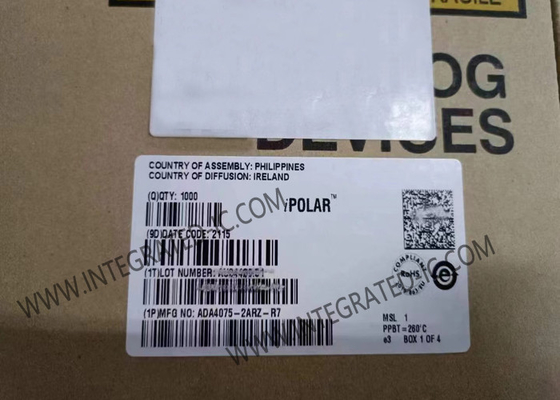 ADA4075-2ARZ chip di circuito integrato amplificatore di rumore ultrabasso a bassa potenza