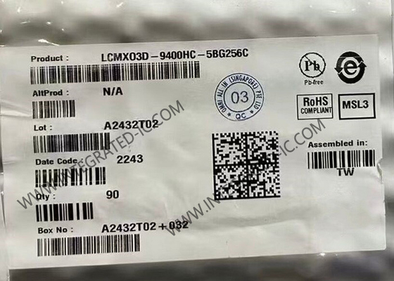 Chip FPGA MachXO3D LCMXO3D-9400HC-5BG256C gate programmabili sul campo 256-LFBGA