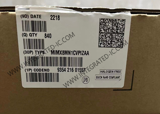 MIMX8MN1CVPIZAA Microcontrollore MCU 2Core 64-Bit i.MX8MN Microcontrollore IC FCBGA-306