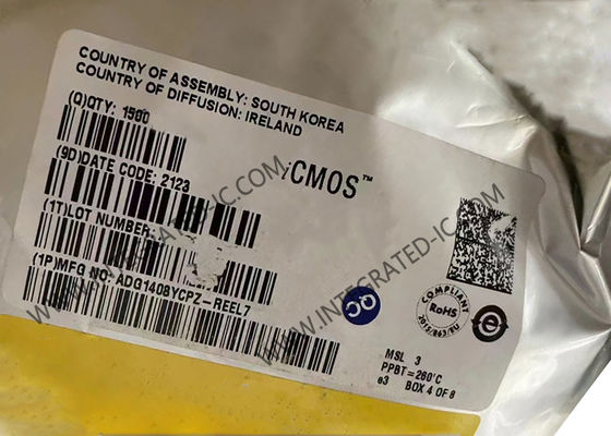 ADG1408YCPZ chip di circuito integrato 4Ω 8 - canale iCMOS Multiplexer LFCSP-16