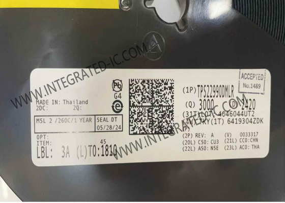TPS22990DMLR chip di circuito integrato 3.9mΩ On-resistance Load Switch IC WSON-10