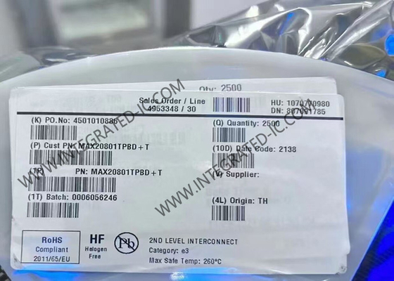 MAX20801TPBD Chip di circuito integrato 1.5V a 18V MPP Tracking DC-DC Converter