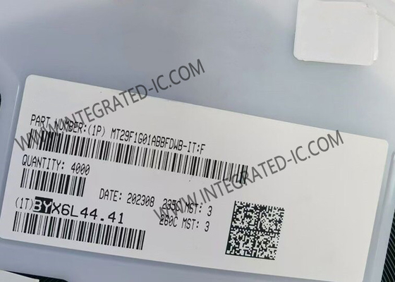 1Gbit memoria IC MT29F1G01ABBFDWB-IT: Chip 83MHz del circuito integrato di F 8-UPDFN