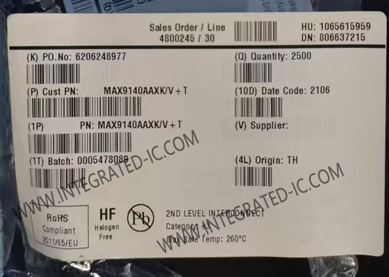 MAX9140AAXK chip di circuito integrato 40ns Comparatori ad alta velocità a canale singolo SC-70-5