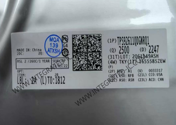 TPS92611QDGNRQ1 Chip di circuito integrato LED monocanale per autoveicoli HVSSOP-8