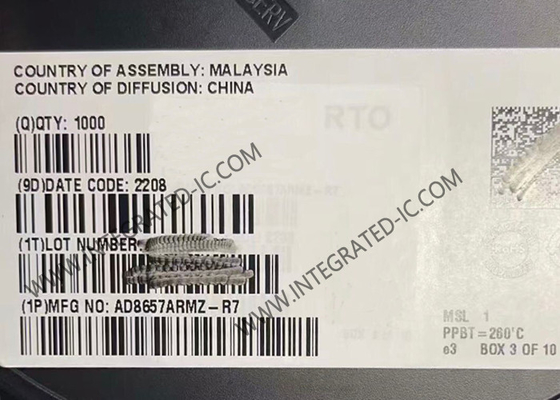 AD8657ARMZ chip di circuito integrato 18V amplificatore operativo MSOP-8 amplificatori di precisione