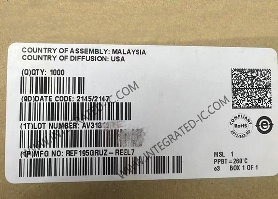 REF195GRUZ Chip di circuito integrato a bassa tensione di abbandono 5V IC di riferimento TSSOP-8