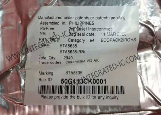 STA5635 Modulo di comunicazione wireless Automotive Universal GNSS RF Receiver