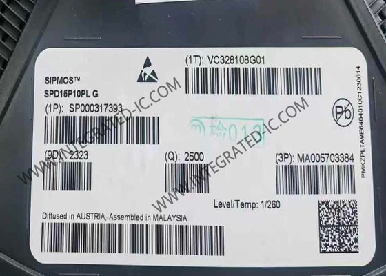 Chip di circuito integrato SPD15P10PL SIPMOS® Potenza-transistor 100V MOSFET a canale P