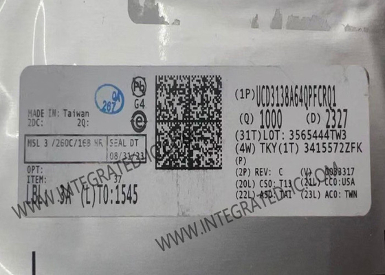 UCD3138A64QPFCRQ1 chip di circuito integrato controllore digitale altamente integrato per potenza isolata