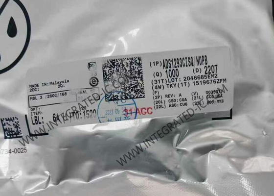 ADS1293CISQ Chip di circuito integrato a bassa potenza a 3 canali a 24 bit per misurazioni di biopotenziale