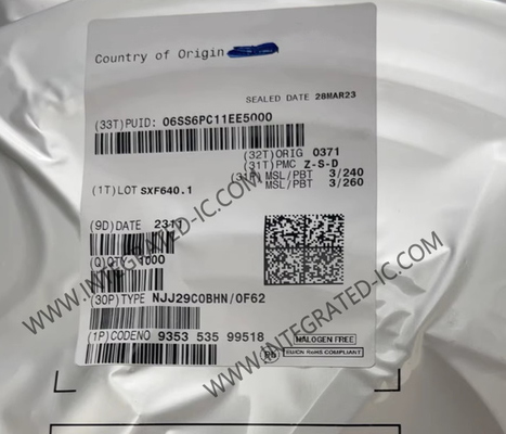 NJJ29C0BHN chip di circuito integrato driver a bassa frequenza e ricevitore IC accesso sicuro auto