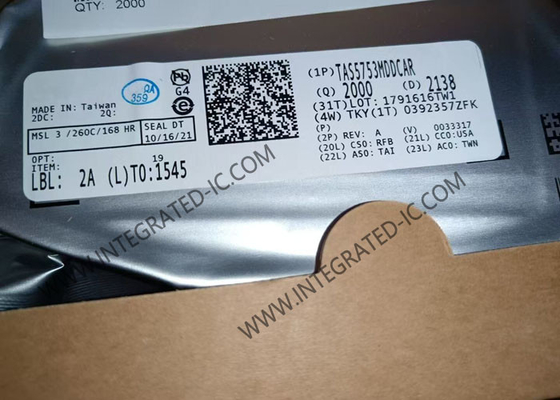 TAS5753MDDCAR Amplificatore a circuito integrato chip di classe D con processore audio digitale HTSSOP-48
