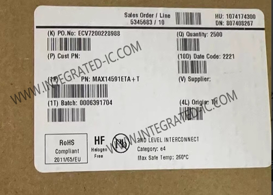 Chip di circuito integrato MAX14591ETA Traduttore a doppio canale a livello logico TDFN-8