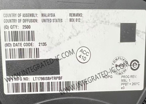 LT1796IS8 chip di circuito integrato 125kbps trasmettitore CAN protetto da sovravoltaje