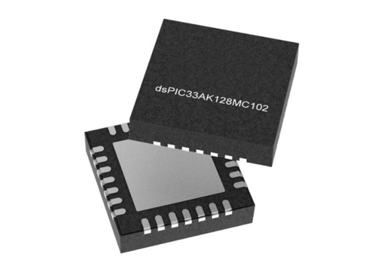 DSPIC33AK128MC102-E/M7 Microcontrollore MCU 32 bit DSC VQFN-28 Controller di segnale digitale