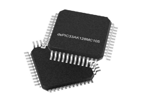 DSPIC33AK128MC105-E/PT Microcontrollore MCU 32 bit dsPIC33A Controller di segnale digitale