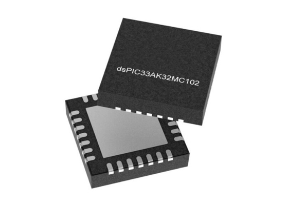 DSPIC33AK32MC102-I/M7 Microcontrollore MCU 32 bit DSC VQFN-28 Controller di segnale digitale