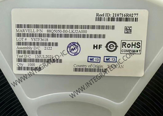 Commutatore automobilistico IC di Ethernet della terza generazione del chip 88Q5050-B0-LKJ2A000 di IC