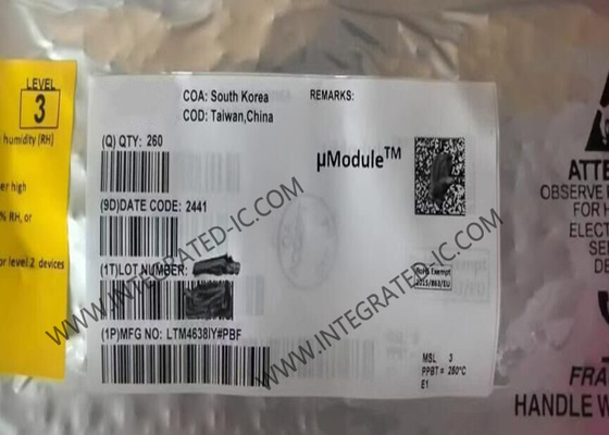 LTM4638IY Chip di circuito integrato 20VIN 15A Step-Down DC DC uModule Regulator