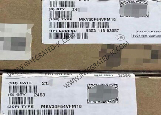 MKV30F64VFM10 Microcontrollore MCU ARM Cortex M4 Kinetis KV Microcontrollore IC 32Bit MCU