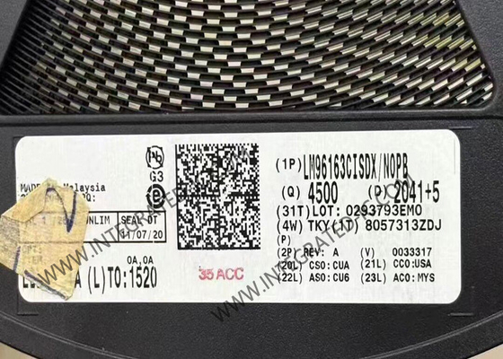 LM96163CISDX Sensore IC Sensore di temperatura digitale a diodo remoto WSON-10
