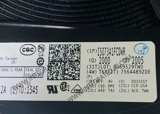 Circuito integrato ISO7341FCDWR, chip isolatori digitali a 4 canali, 3000Vrms, SOIC16