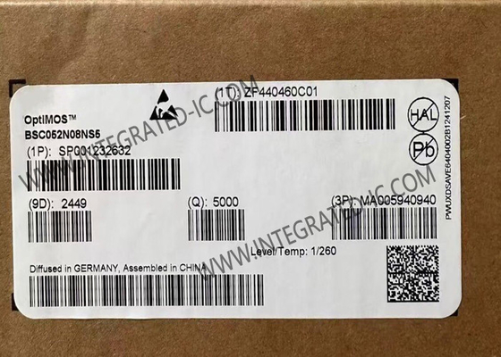 BSC052N08NS5 Chip di circuito integrato 80V OptiMOSTM 5 Potenza MOSFET Transistor per applicazioni di telecomunicazione