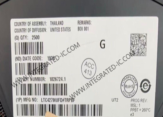 LTC4279IUFD chip a circuito integrato con porta singola PoE controller per apparecchiature di alimentazione