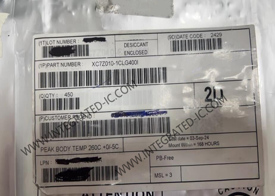 Scopo generale XC7Z010-1CLG400I 28K Celle logiche campo Portale programmabile Array