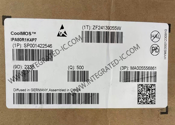 IPA80R1K4P7 chip di circuito integrato 800V 4A CoolMOS P7 Power MOSFET transistor