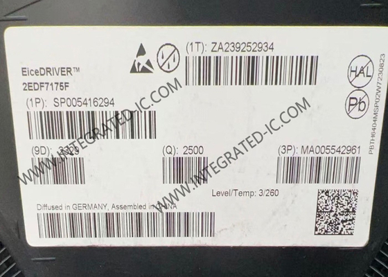 Chip di circuito integrato 2EDF7175F IC di conducente di half-bridge gate non invertente