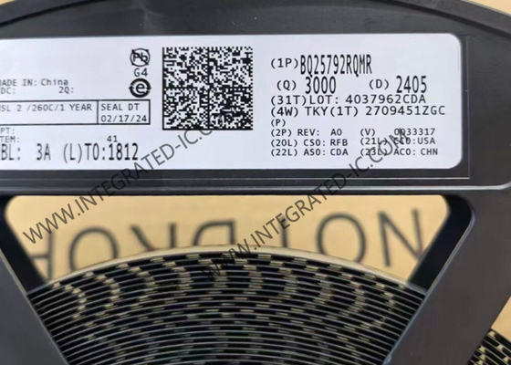 BQ25792RQMR Chip di circuito integrato 5A 1-4 Cell Buck Boost Battery Charger IC